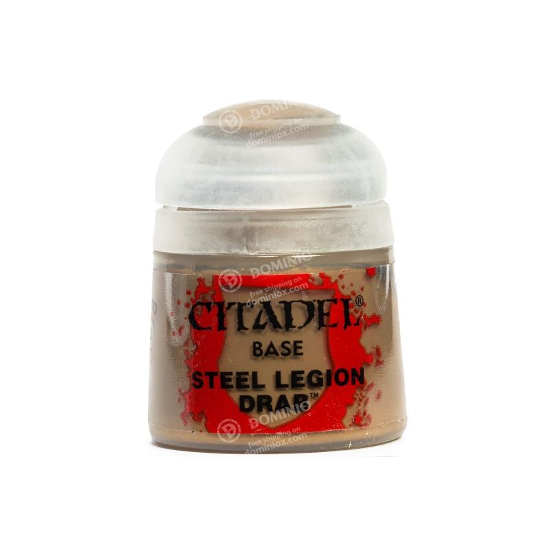 Citadel Base Paint - Steel Legion Drab