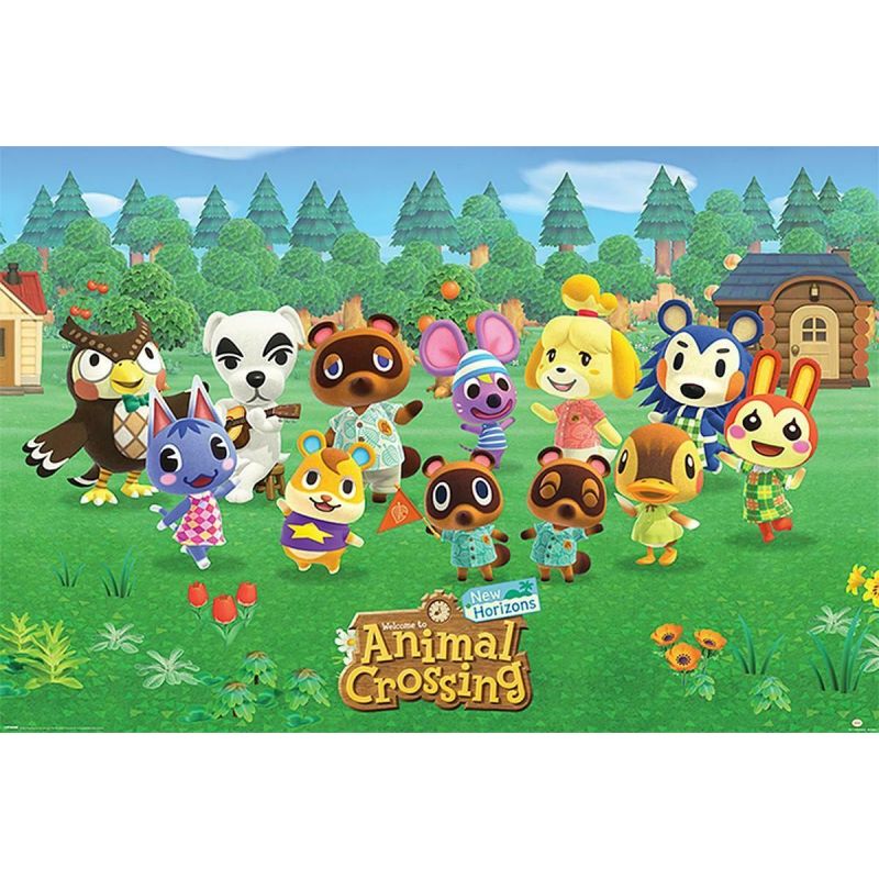 Animal Crossing Poster Lineup Nintendo 91,5 x 61 cm