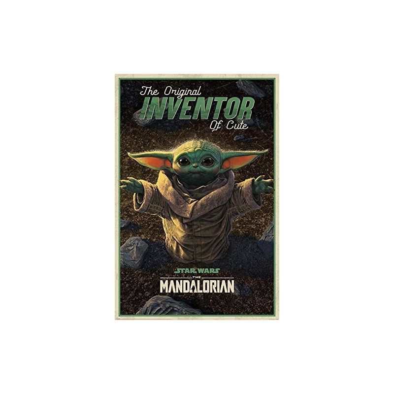 Star Wars: The Mandalorian: The Original Inventor Of Cute Maxi Poster