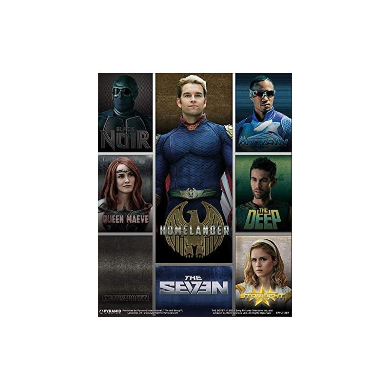 THE BOYS 3D LENTICULAIRE PICTURE - THE SEVEN