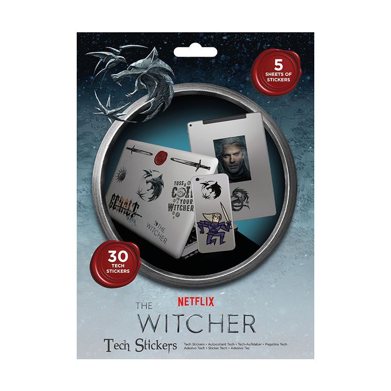 The Witcher (Monster Hunter) Tech Sticker Pack