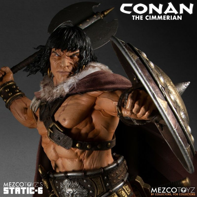 Conan the Cimmerian Premium 1:6 Statue Mezco's Status Six - Official