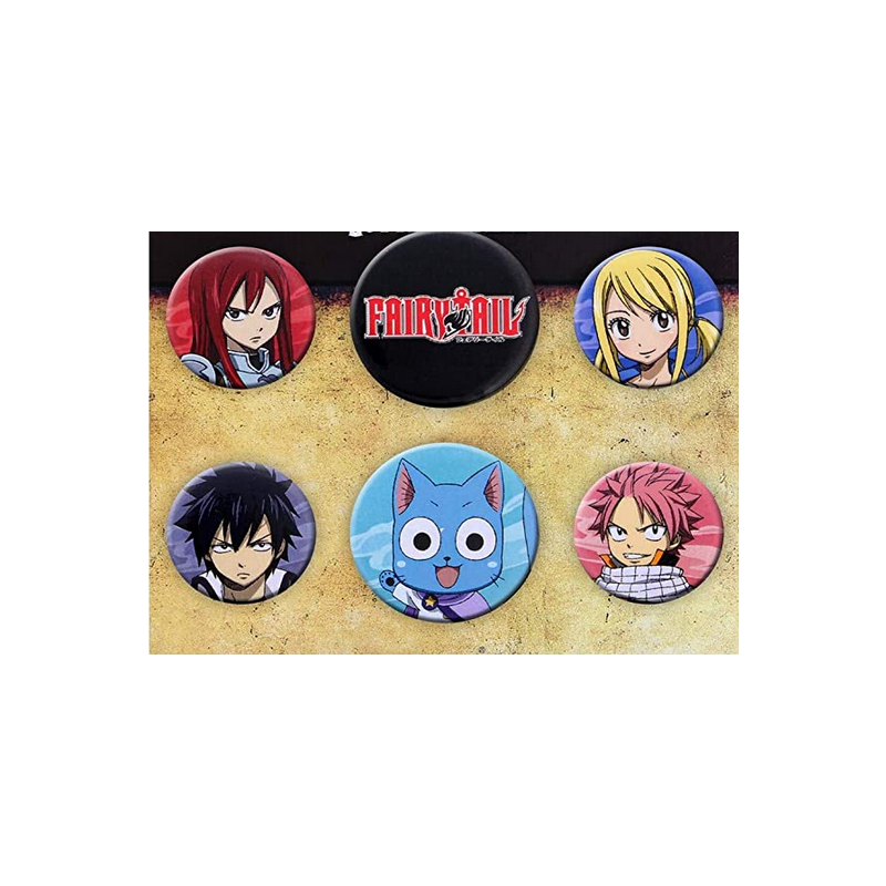 Fairy Tail - Characters (Badge Pack)