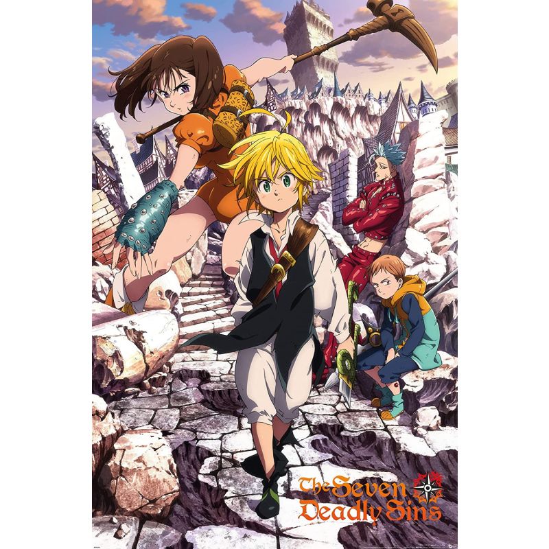 Seven Deadly Sins Key Art 2 Maxi Poster