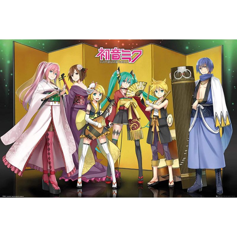 Hatsune Miku Kuroshishi Unit Maxi Poster