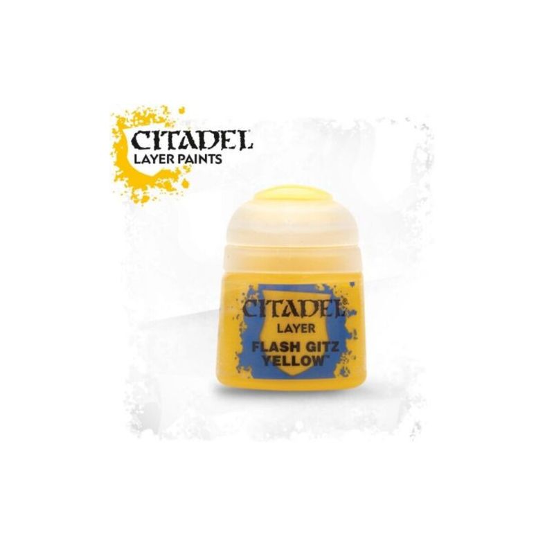 Citadel Paint - Warhammer - Layer Flash Gitz Yellow