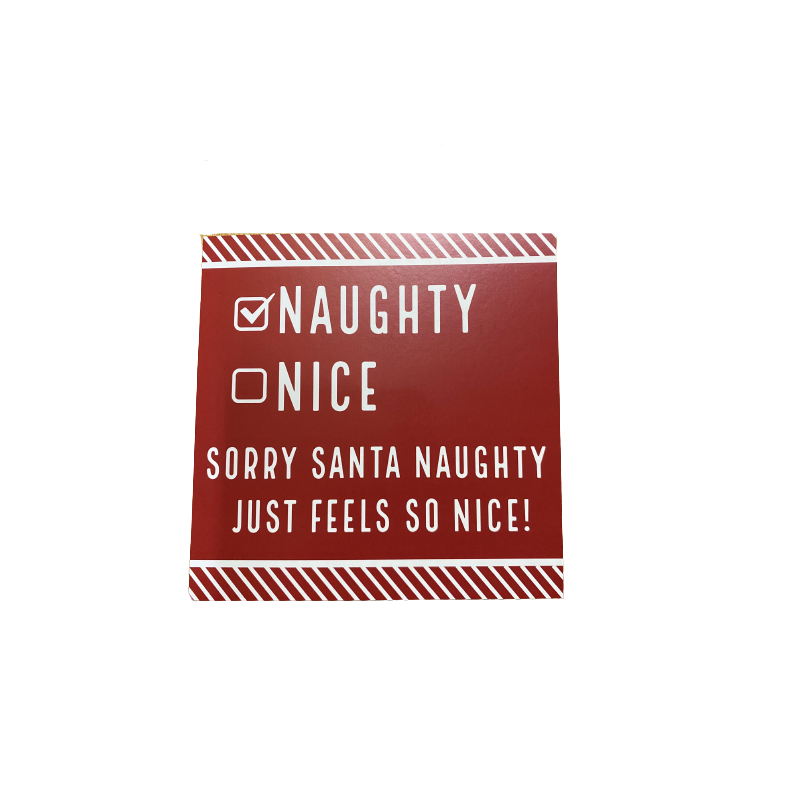 Naughty or Nice Christmas Card