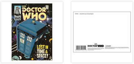 DOCTOR WHO (LOST IN TIME & SPACE) A6 (1 CARD SUPPLIED)