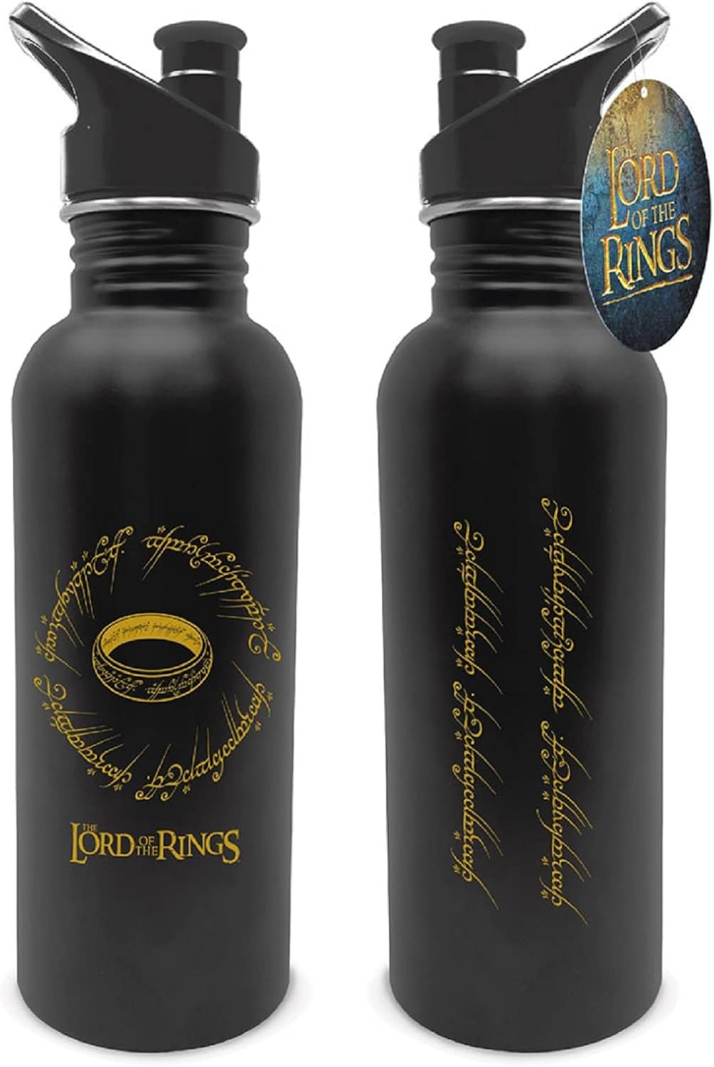 The Lord of the Rings Water Bottle (One Ring Design)