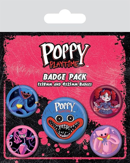 Poppy Playtime Badge Pack