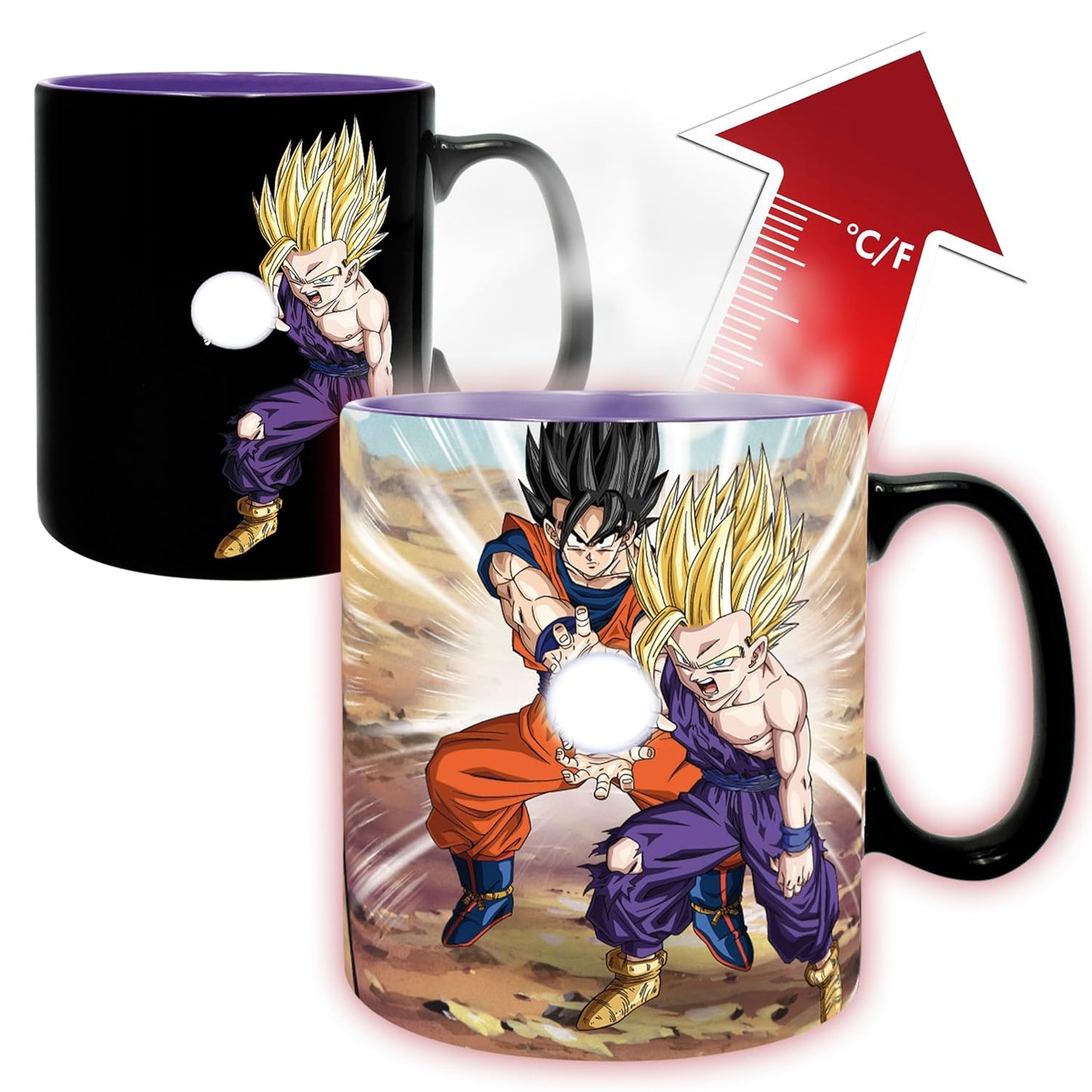 DRAGON BALL - Mug Heat Change - 460 ml - DBZ/Gohan Cell