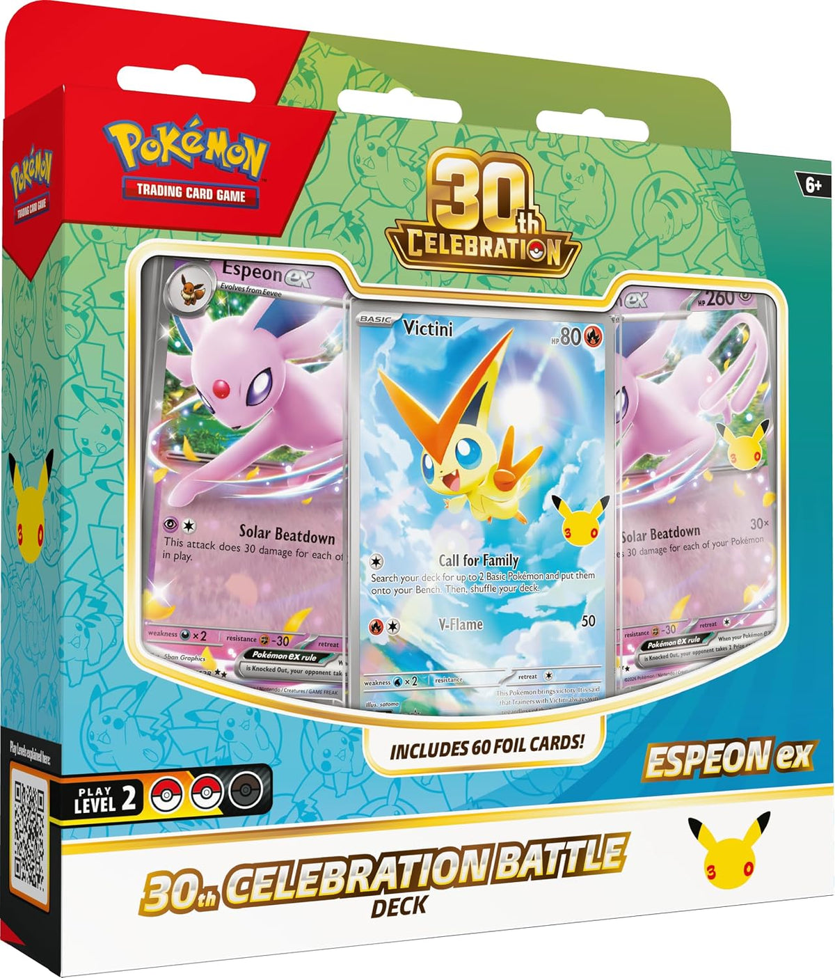 Pokémon TCG: 30th Celebration Battle Deck—Espeon ex