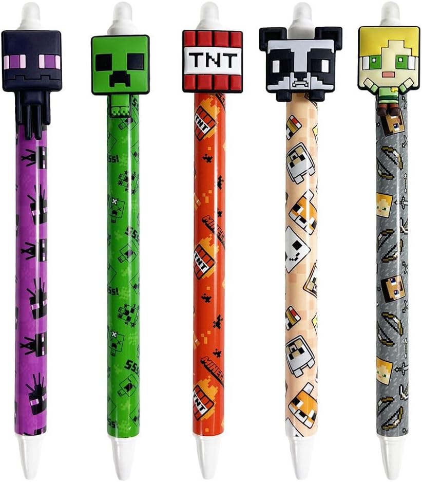 Minecraft Erasable Ink Gel Pen (1 SUPPLIED)