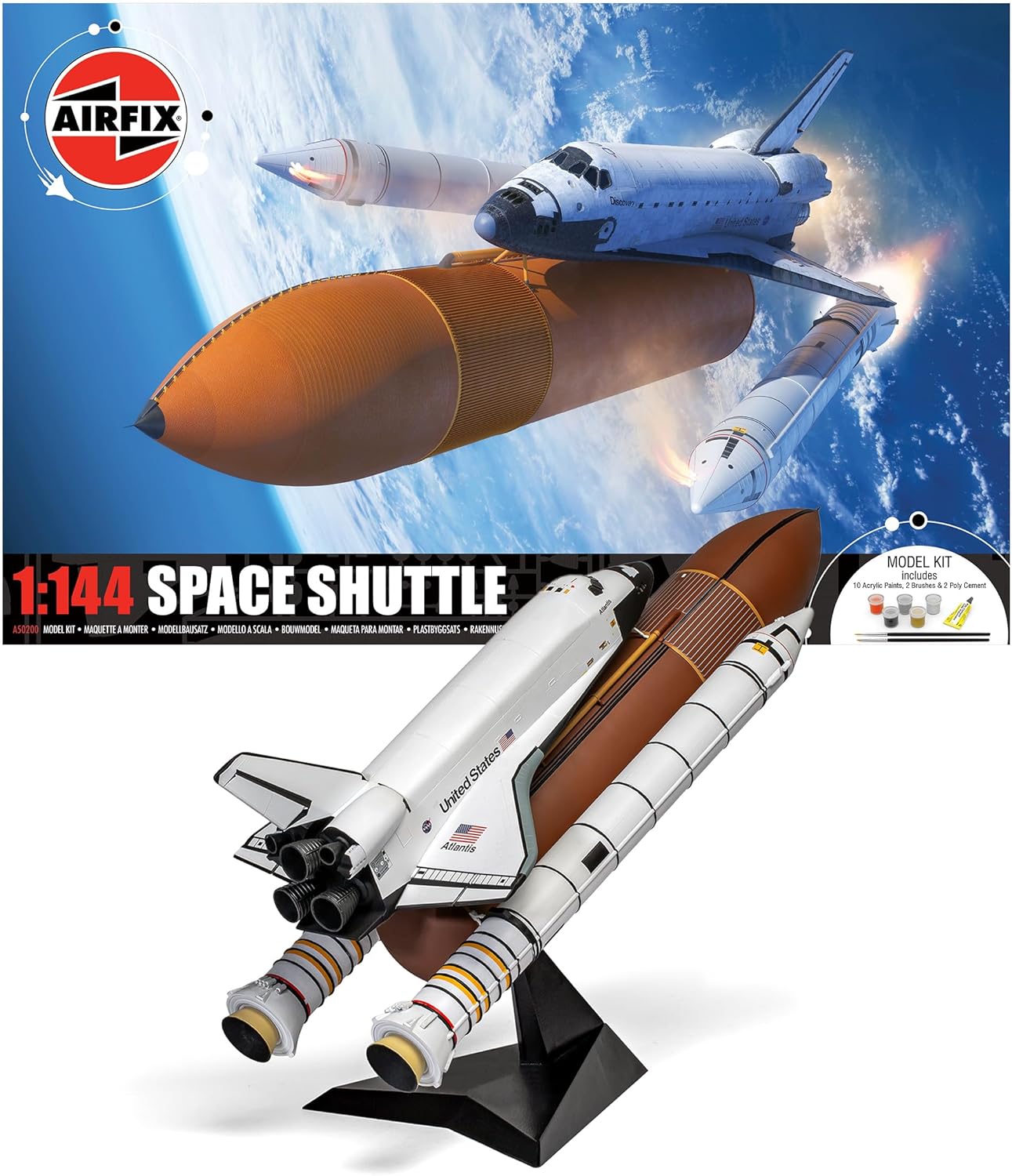 AIRFIX - Space Shuttle Gift Set - Plastic Model Kit