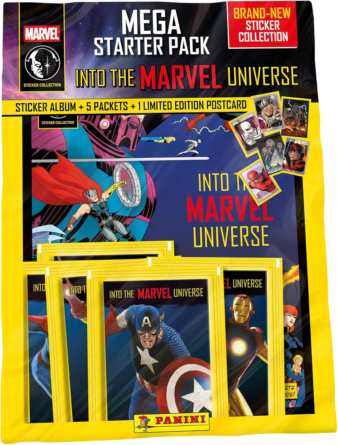 Marvel Universe Sticker Collection - Starter Pack