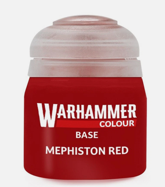 Citadel Base Paint - Mephiston Red