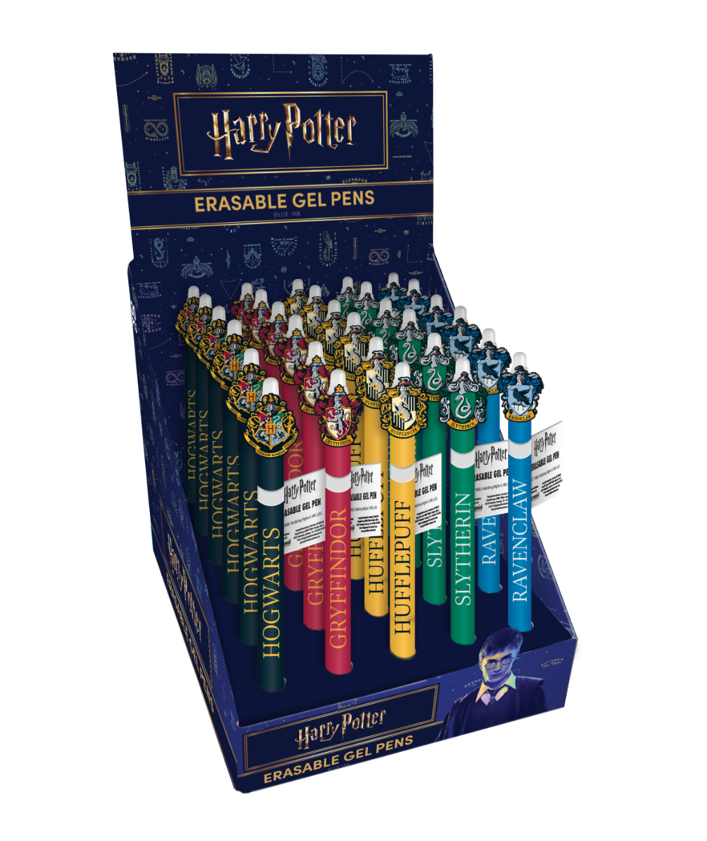 HARRY POTTER (HOUSES) ERASABLE INK GEL PEN (1 SUPPLIED)