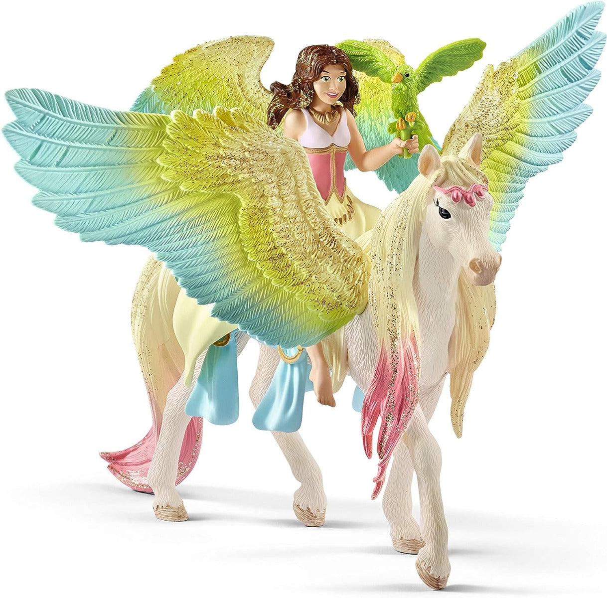 Schleich Bayala Fairy Surah with Glitter Pegasus
