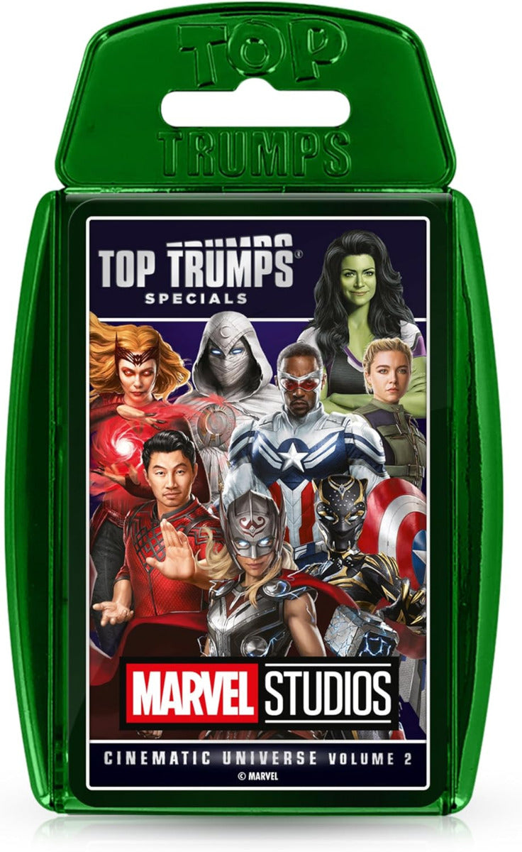 Top Trumps Marvel Cinematic Universe Volume 2 Special Card Game