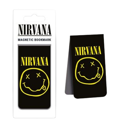 NIRVANA (SMILEY) MAGNETIC BOOKMARK