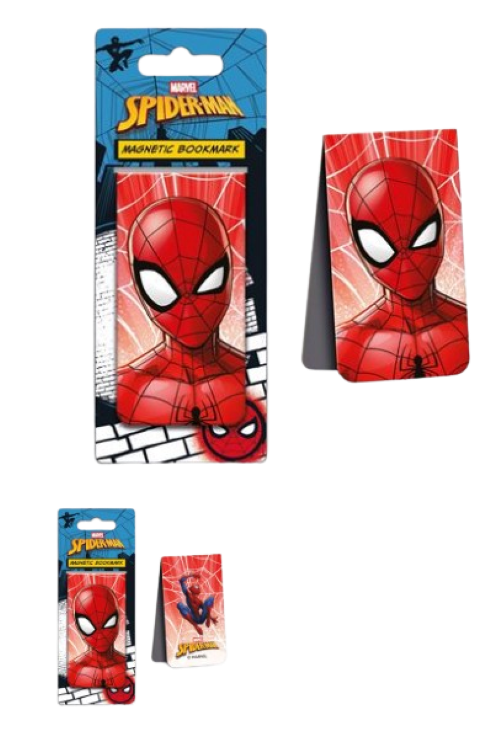 SPIDERMAN (MASK) MAGNETIC BOOKMARK