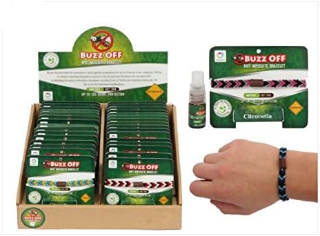 BUZZ OFF - Anti Mosquito Bracelet (1 SUPPLIED)