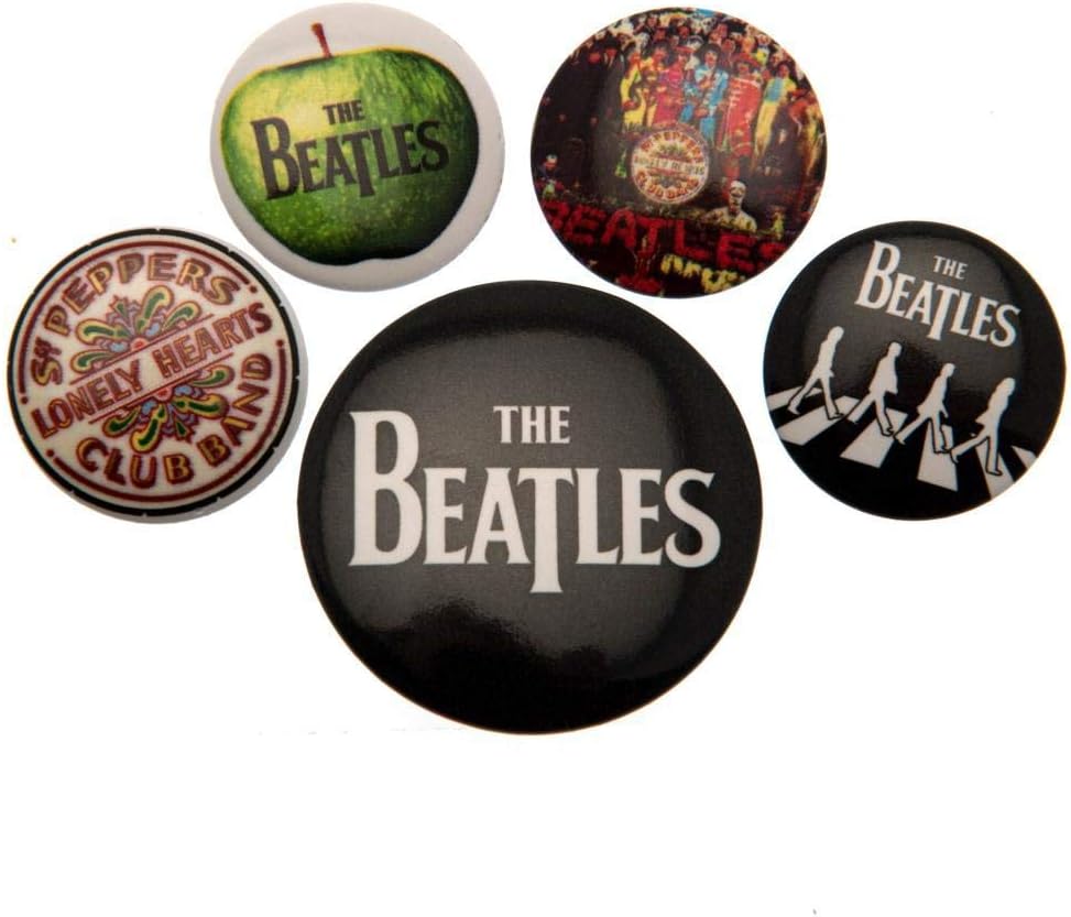 The Beatles (White) Badge Pack