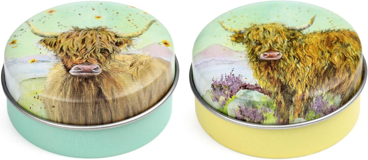 Jan Pashley Highland Coo Lip Balm in a Tin ***(1 SUPPLIED)***