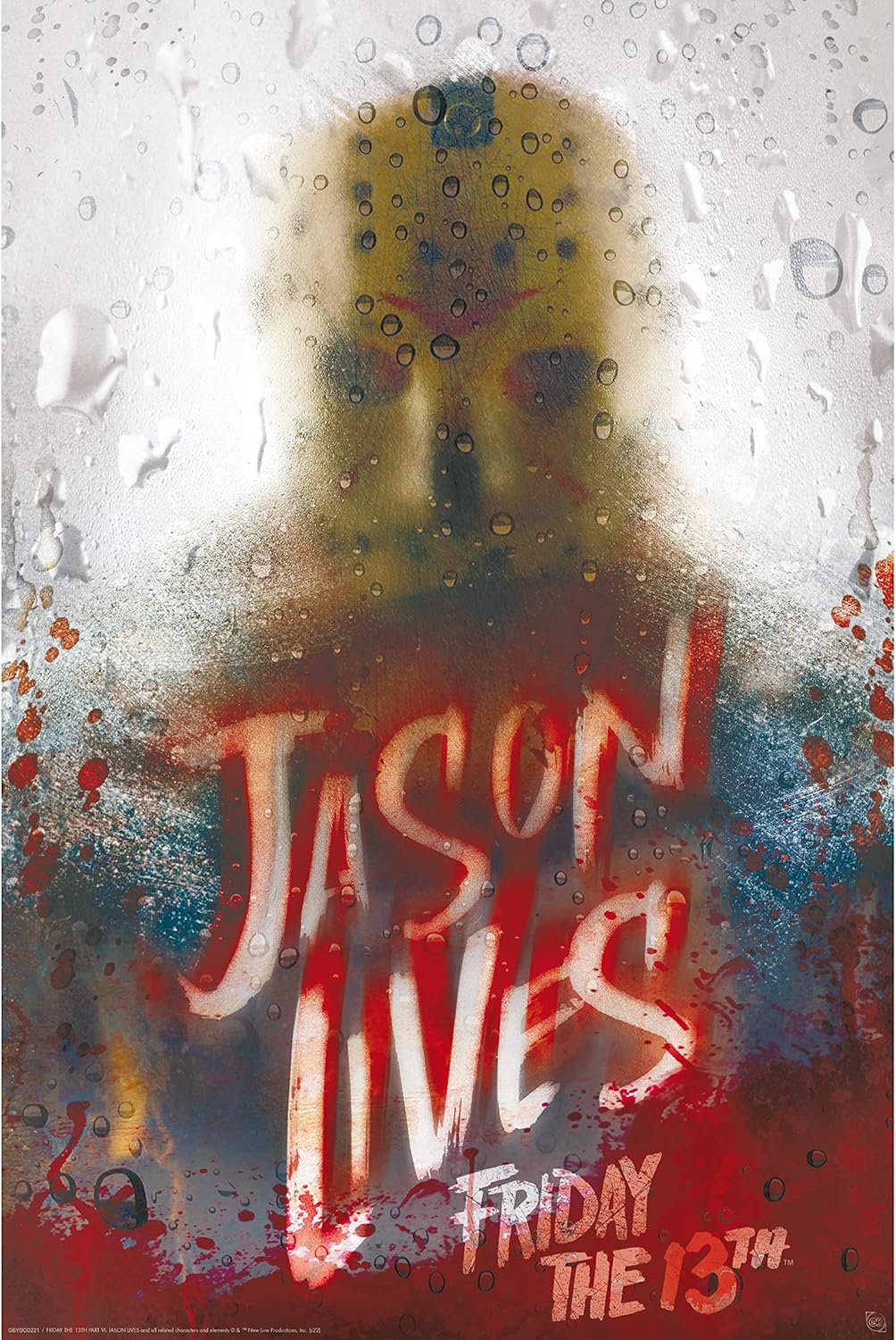 GBEye Jason Lives Friday 13 Poster 91.5 x 61 cm