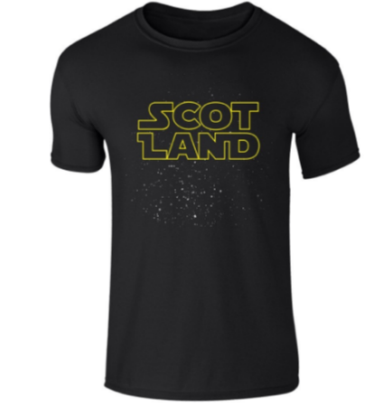Star Wars Galaxy Scotland Funny T Shirt XXX- Large