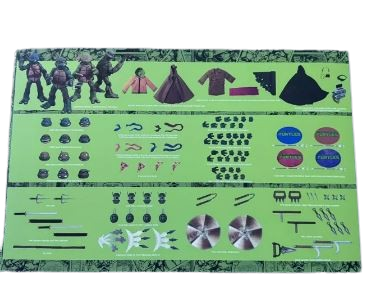 ONE:12 TMNT Teenage Mutant Ninja Turtles Action Figures Deluxe Box Set Mezco
