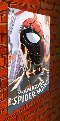 Spider-Man (Peter's Mask) 3D Poster (Popheads)