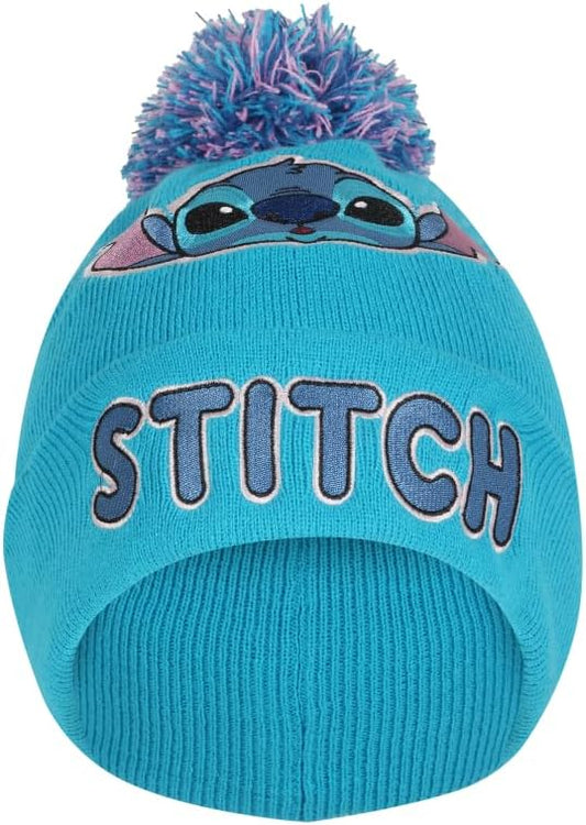 Lilo & Stitch Unisex Beanie Hat Multicolor 100% Polyacrylic, Multicolored, One Size, Multicolored, One Size