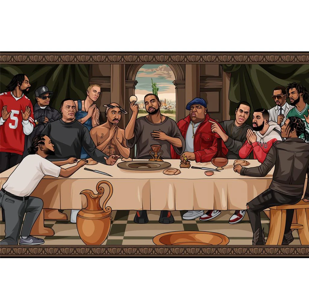 The Last Supper Of Hip Hop 61 x 91.5cm Maxi Poster