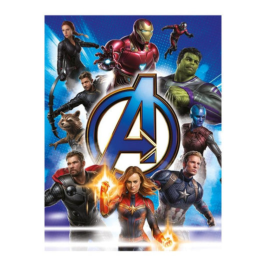 Marvel End Game  Canvas, Multi-Colour, 60cm by 80 cm