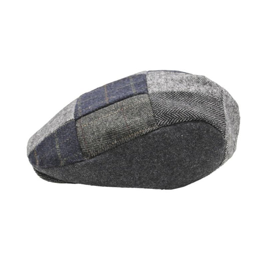 Heritage Traditions Patchwork Cap - Blue Tweed