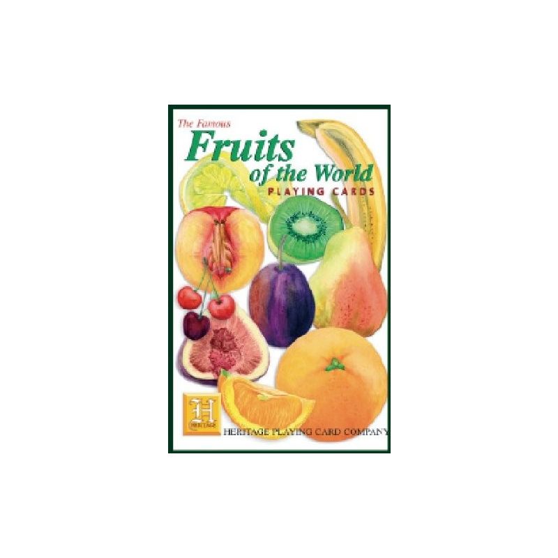 Heritage Playing Cards Fruits of the World Playing Cards