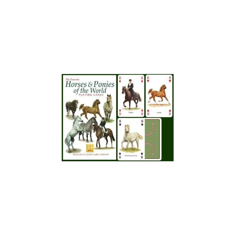 Heritage Playing Cards - Horses & Ponies of the World Playing Cards