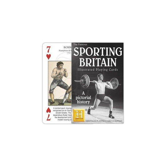 Sporting Britain Illustrated Playing Cards