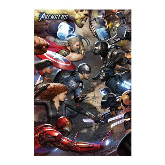 Pyramid Marvel: Avengers Gamerverse Face Off (Maxi Poster 61x91,5cm