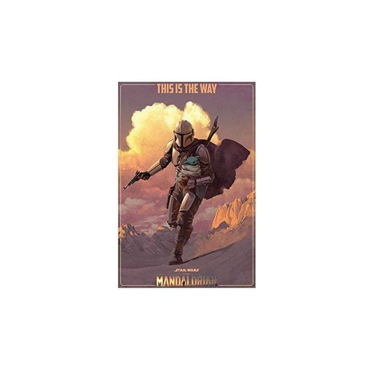 Star Wars The Mandalorian On The Run Maxi Poster 24" x 36"
