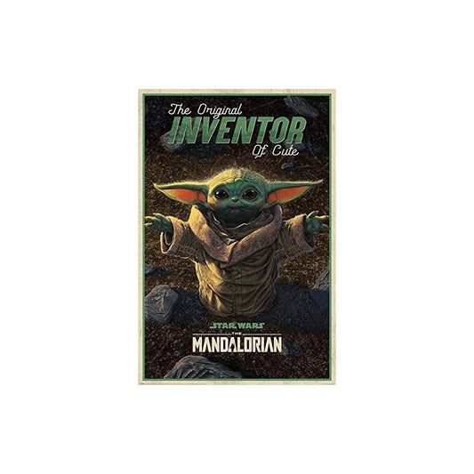 Star Wars: The Mandalorian: The Original Inventor Of Cute Maxi Poster