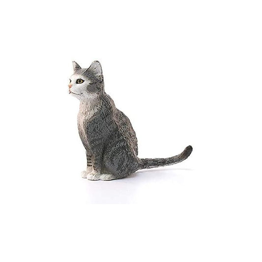 Schleich Cat Sitting Toy Figure