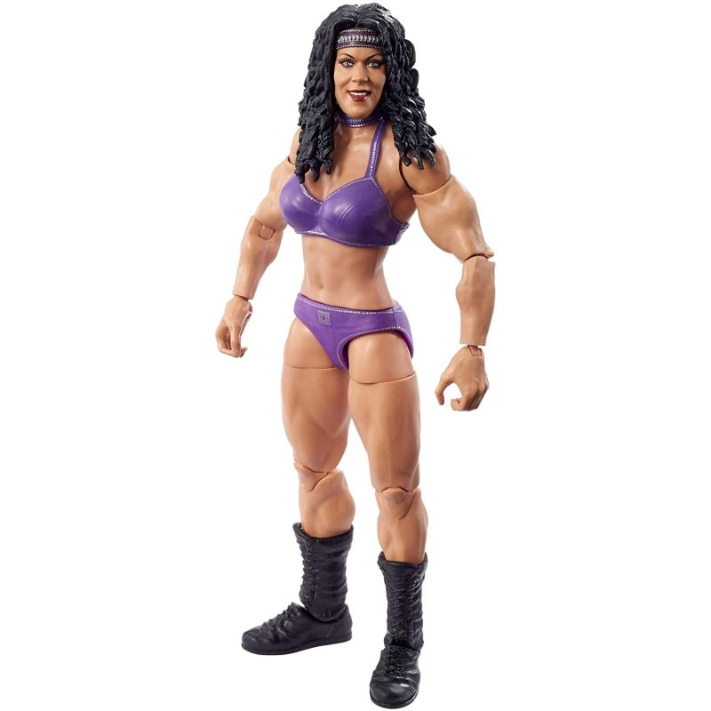Chyna Wrestle Mania Action Figure with WWE Women’s Championship & Paul Ellering & Rocco Build-A-Figure Pieces, 6"