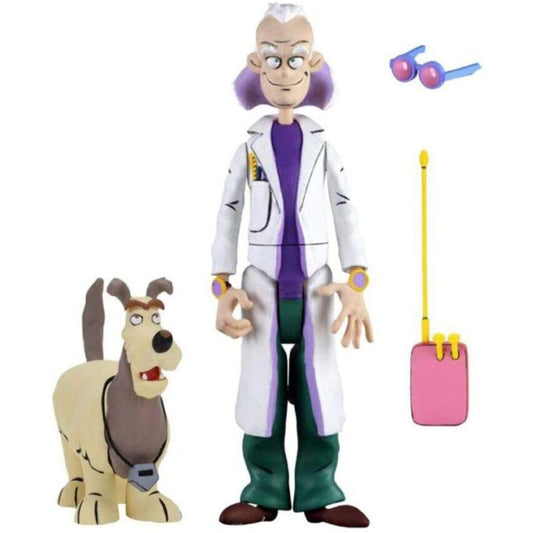 Doc Brown and Einstein - Toony Classics - Back To The Future - NECA