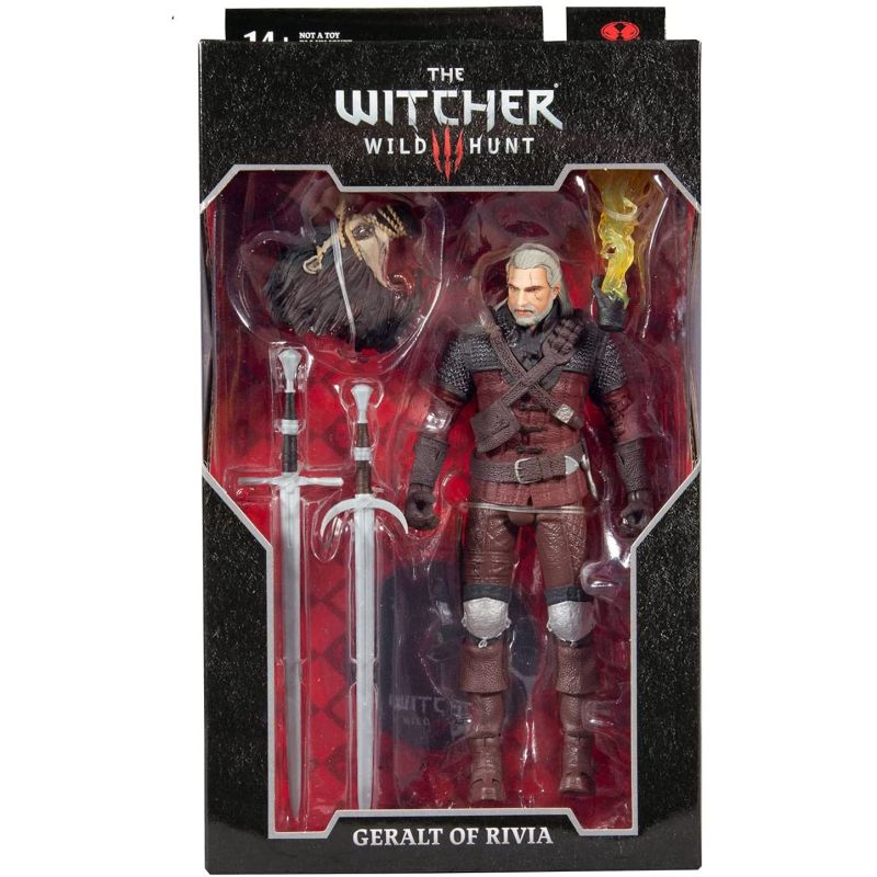 The Witcher Wild Hunt III GERALT OF RIVIA Action Figure
