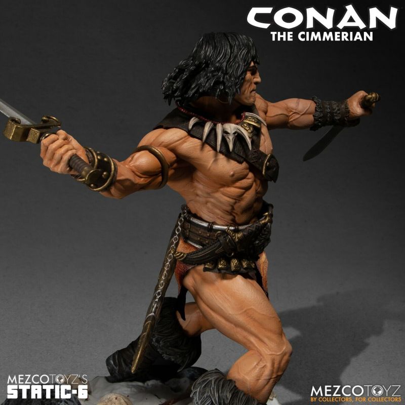 Conan the Cimmerian Premium 1:6 Statue Mezco's Status Six - Official