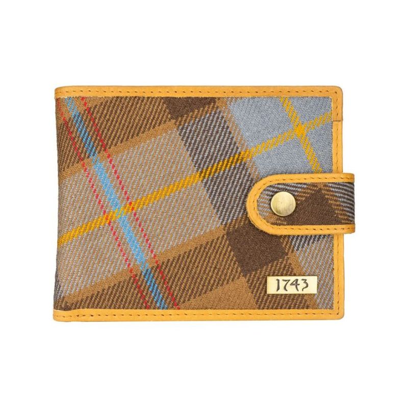 1743 RFID Bi-Fold Wallet in Dragonfly Tartan