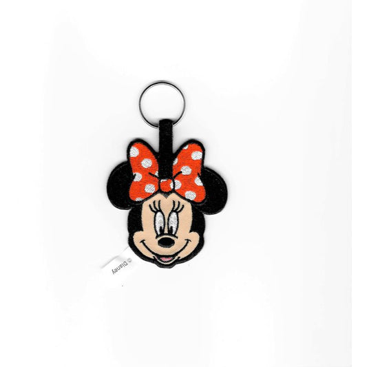 Pyramid International Minnie Mouse (Face) Woven Keychains, Multi, One Size