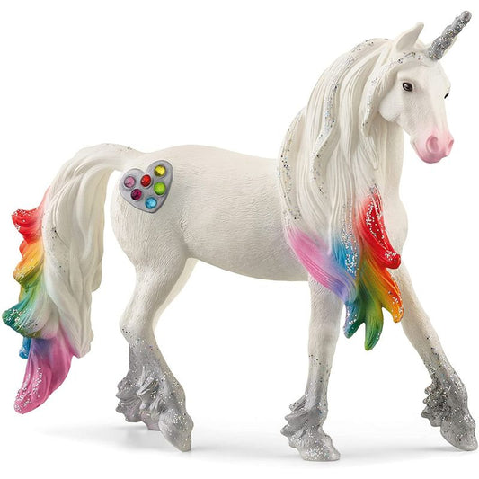 SCHLEICH bayala Rainbow Love Unicorn Stallion Figurine